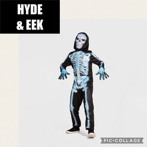HYDE & EEK Skeleton Costume Kids Medium